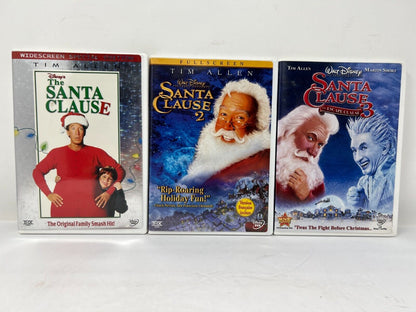 The Santa Clause Trilogy Collection (DVD, 2002) Christmas Good Condition!!!