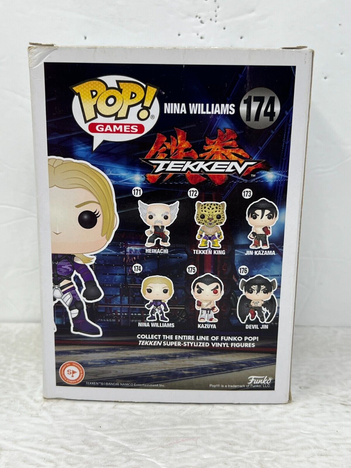 Funko Pop! Games Tekken #174 Nina Williams Walmart Exclusive Vinyl Figure