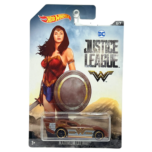 Hot Wheels DC Justice League Wonder Woman Maximum Leeway 1:64 Diecast