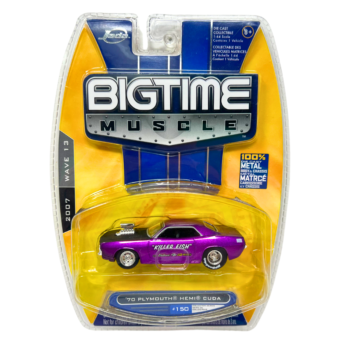 Jada Bigtime Muscle '70 Plymouth HEMI Cuda 1:64 Diecast