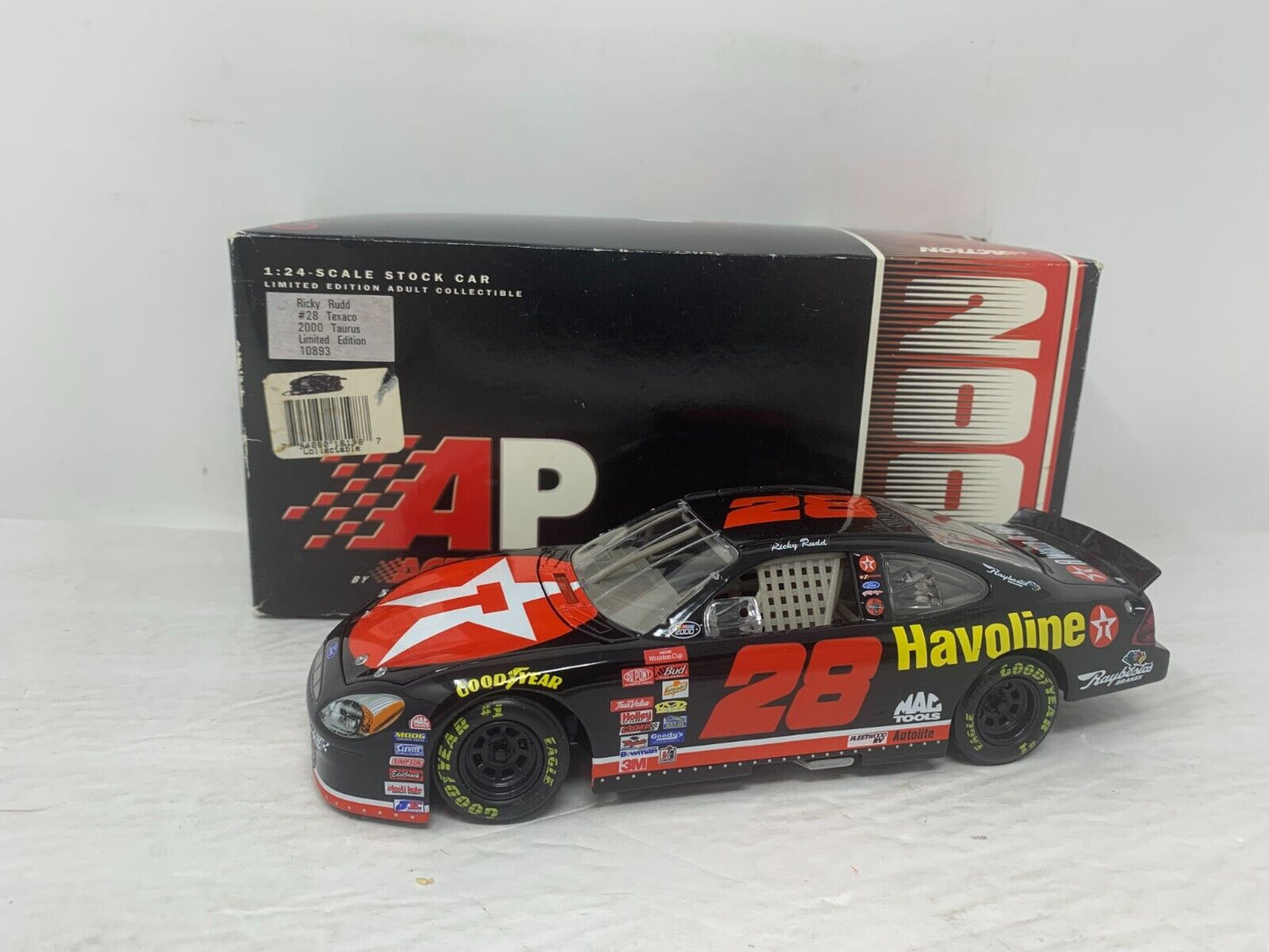 Action Nascar #28 Ricky Rudd Texaco 2000 Ford Taurus 1:24 Diecast