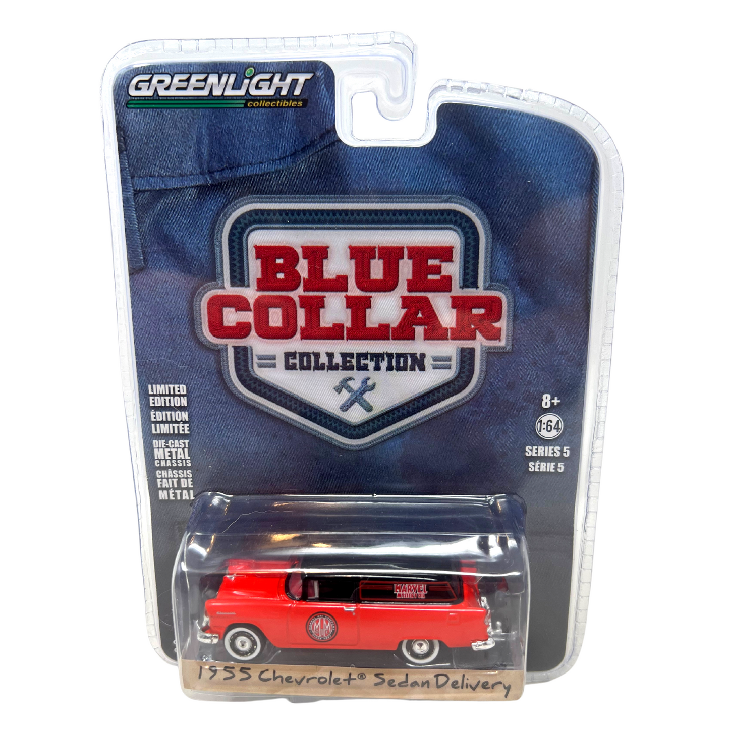 Greenlight Blue Collar Series 5 1955 Chevrolet Sedan Delivery 1:64 Diecast
