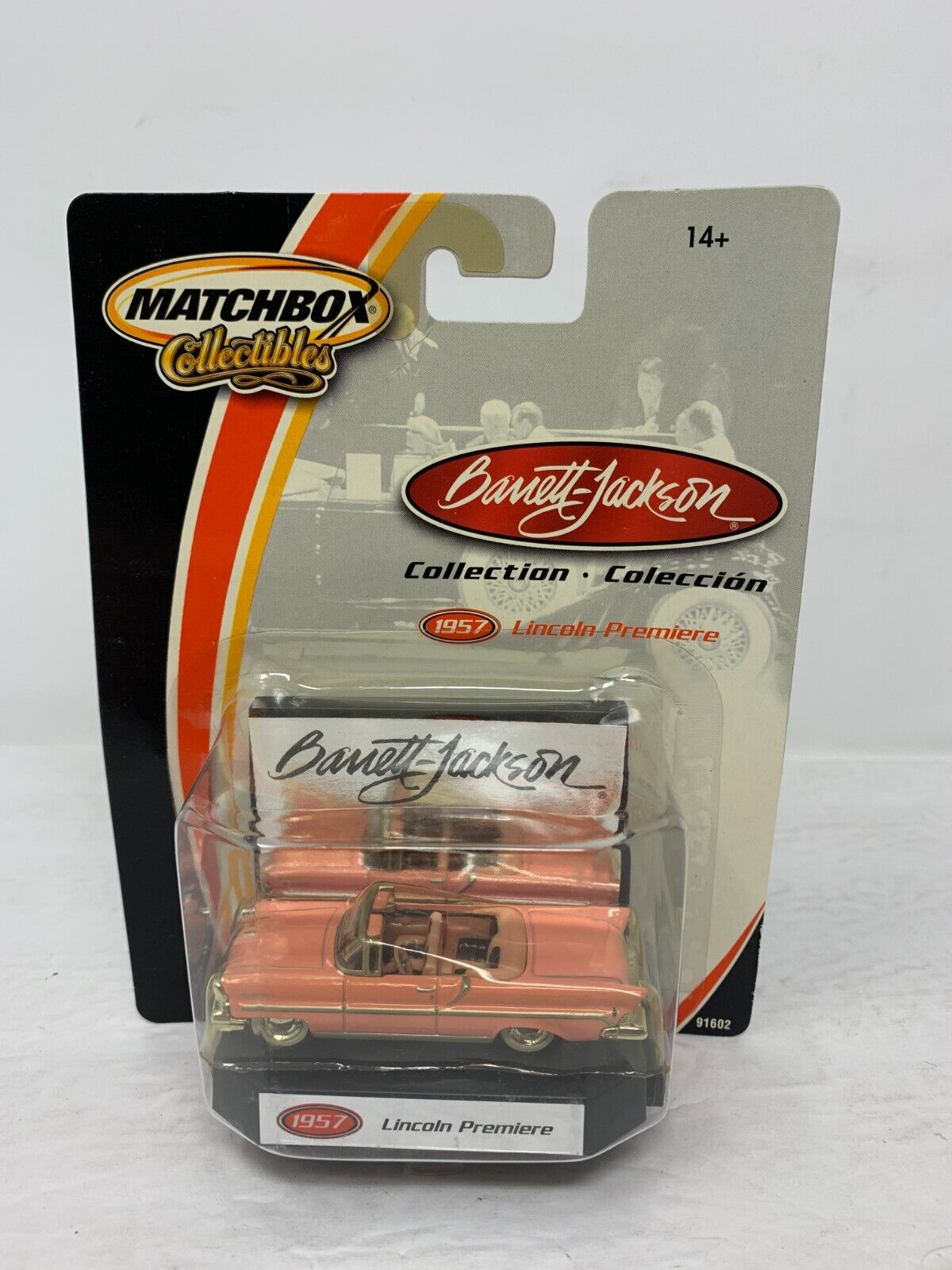 Matchbox Collectibles Barrett-Jackson Collection 1957 Lincoln 1:64 Diecast