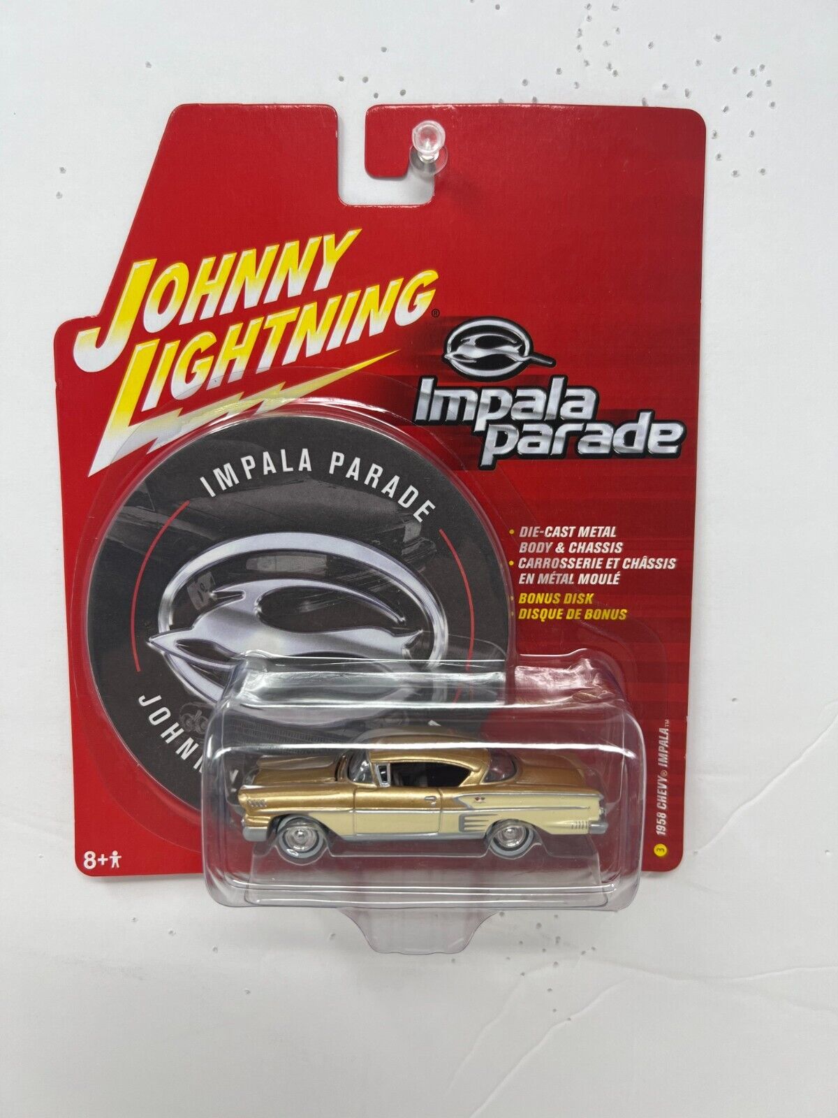 Johnny Lightning Impala Parade 1958 Chevy Impala 1:64 Diecast