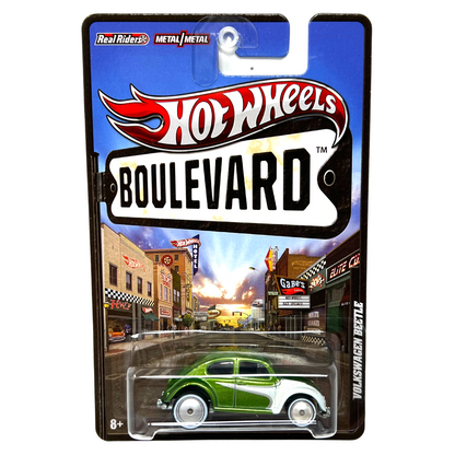 Hot Wheels Boulevard Volkswagen Beatle Real Riders 1:64 Diecast