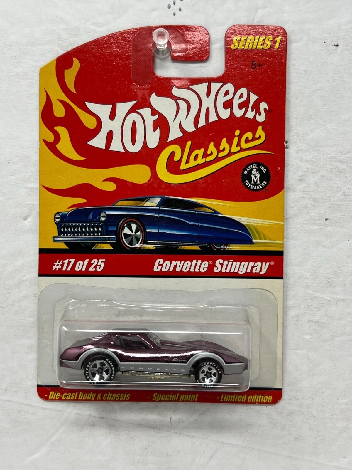 Hot Wheels Classics Series 1 Corvette Stingray 1:64 Diecast