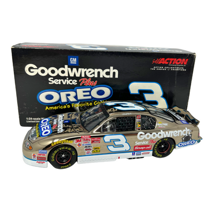 Action Nascar #3 Dale Earnhardt Sr. Oreo Goodwrench GM Dealers 2001 1:24 Diecast