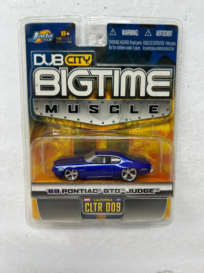 Jada Dub City Bigtime Muscle '69 Pontiac GTO Judge 1:64 Diecast