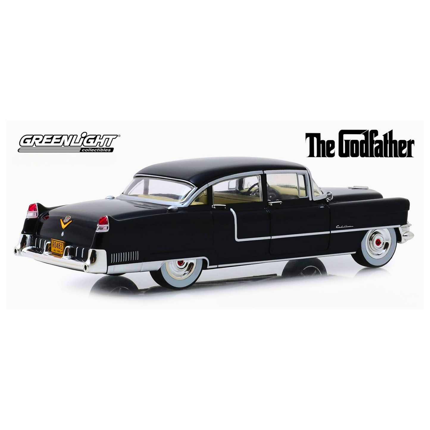 Greenlight Hollywood The Godfather 1955 Cadillac Fleetwood 1:24 Diecast