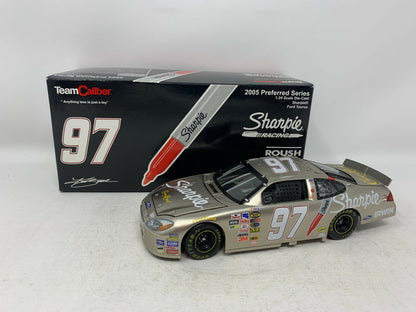 Team Caliber Nascar Kurt Busch #97 Sharpie Nickel Finish 2005 1:24 Diecast