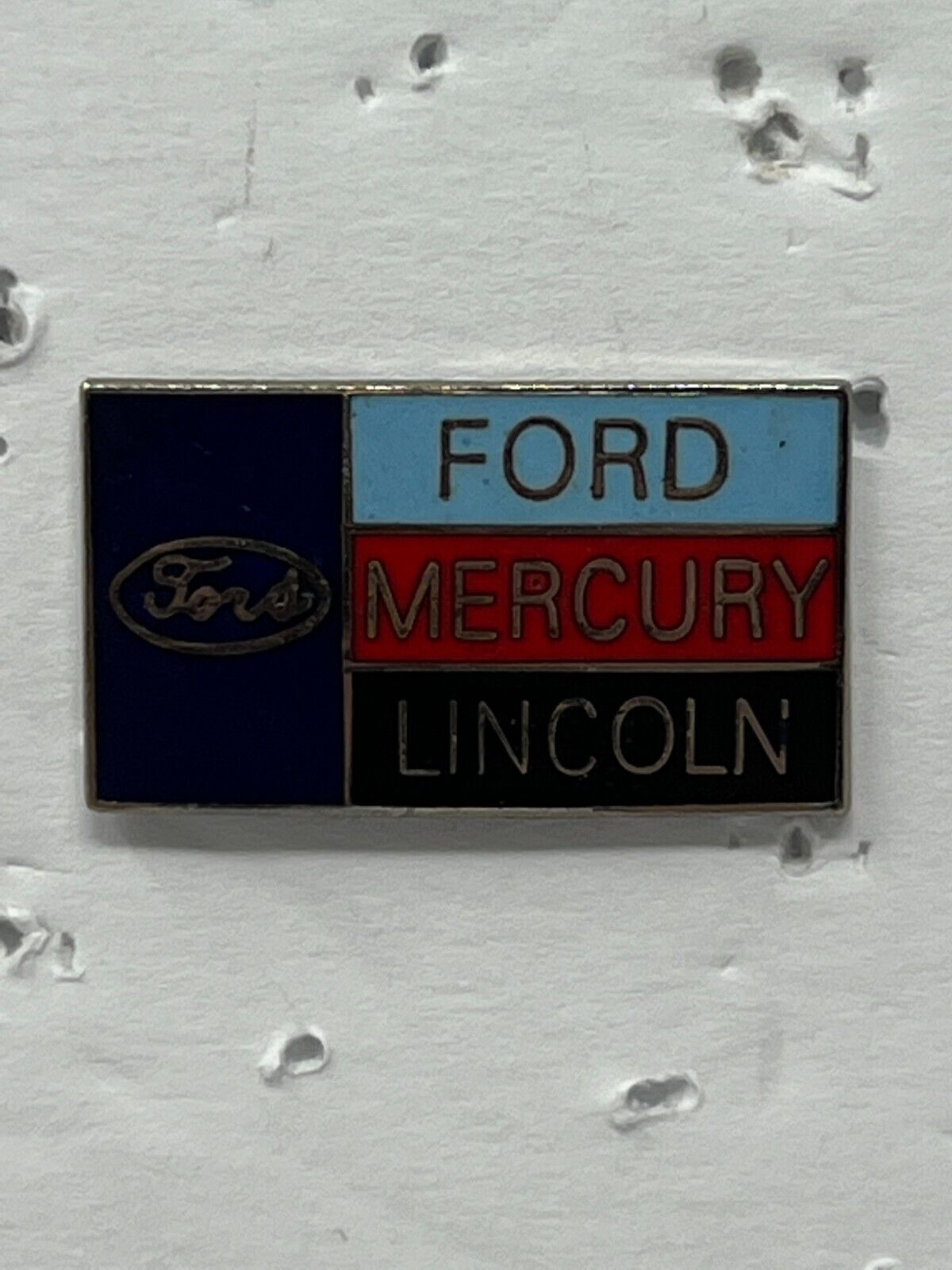 Ford Mercury Lincoln Car Dealership Automotive Lapel Pin