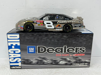 Action Nascar #8 Dale Earnhardt Jr. Bud GM Dealers 18K White Gold 1:24 Diecast