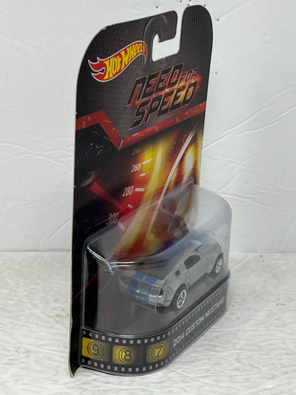 Hot Wheels Retro Entertainment Need for Speed 2014 Custom Mustang 1:64 Diecast