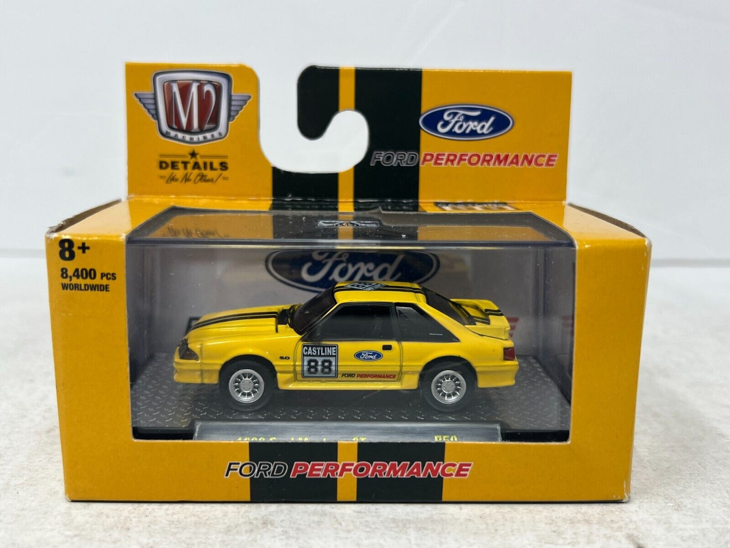 M2 Machines Ford Performance 1988 Ford Mustang GT R59 1:64 Diecast