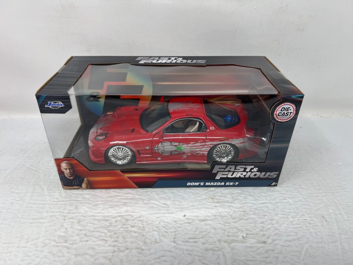 Jada Fast & Furious Dom's Mazda RX-7 1:24 Diecast