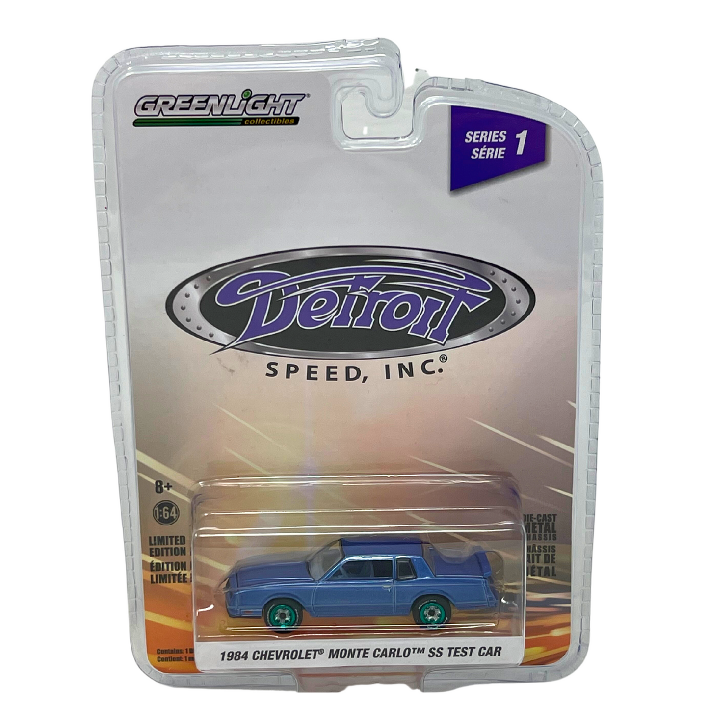 Greenlight Detroit Speed, Inc. 1984 Chevy Monte Carlo SS Greenie 1:64 Diecast