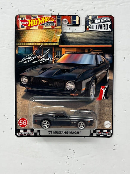 Hot Wheels Premium Boulevard '71 Mustang Mach 1 1:64 Diecast