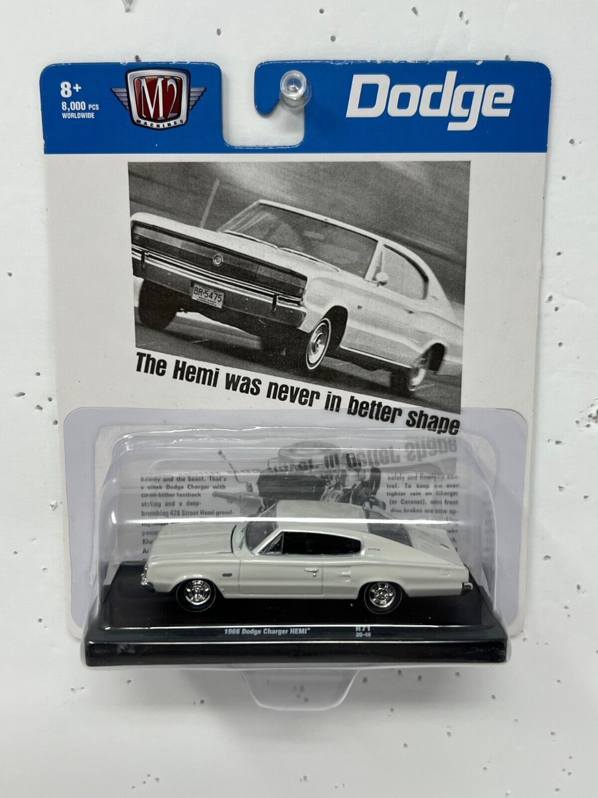 M2 Machines Dodge 1966 Dodge Charger HEMI R71 1:64 Diecast