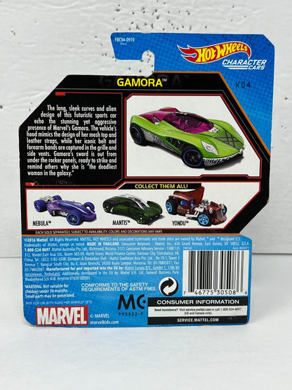 Hot Wheels Marvel Character Cars Guardians of the Galaxy Gamora 1:64 Diecast