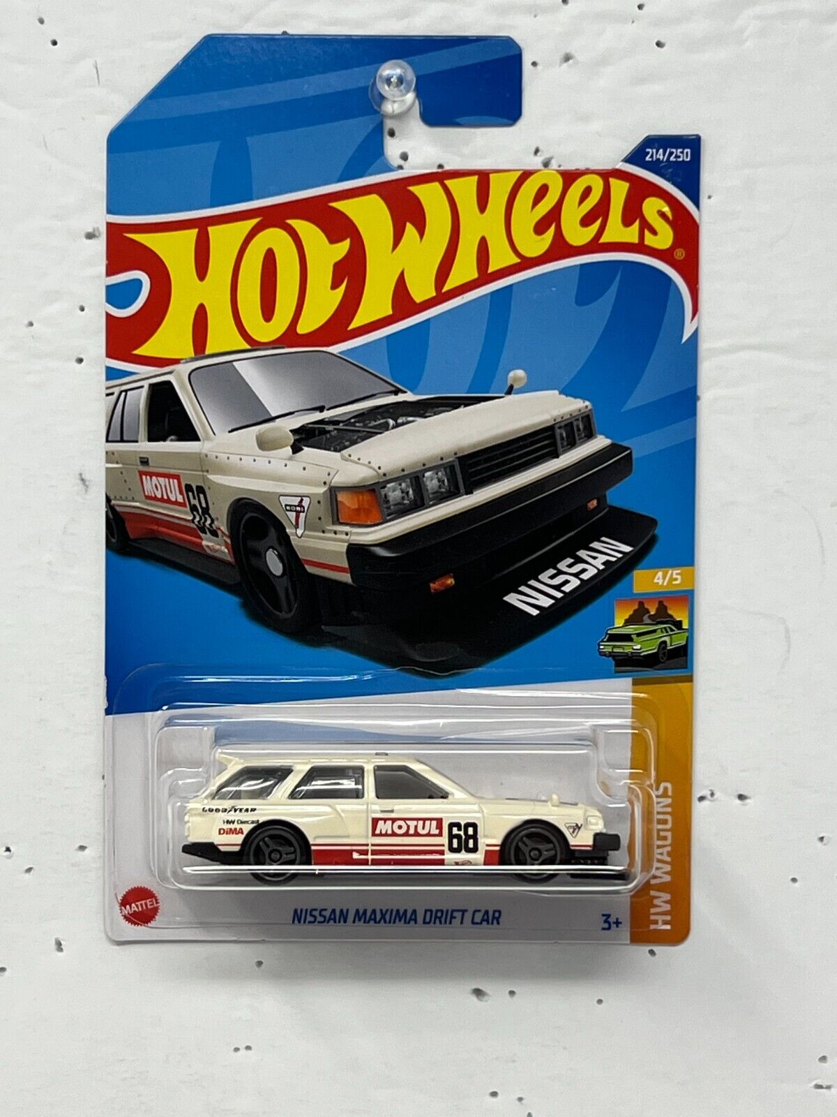 Hot Wheels HW Wagons Nissan Maxima Drift Car JDM 1:64 Diecast White