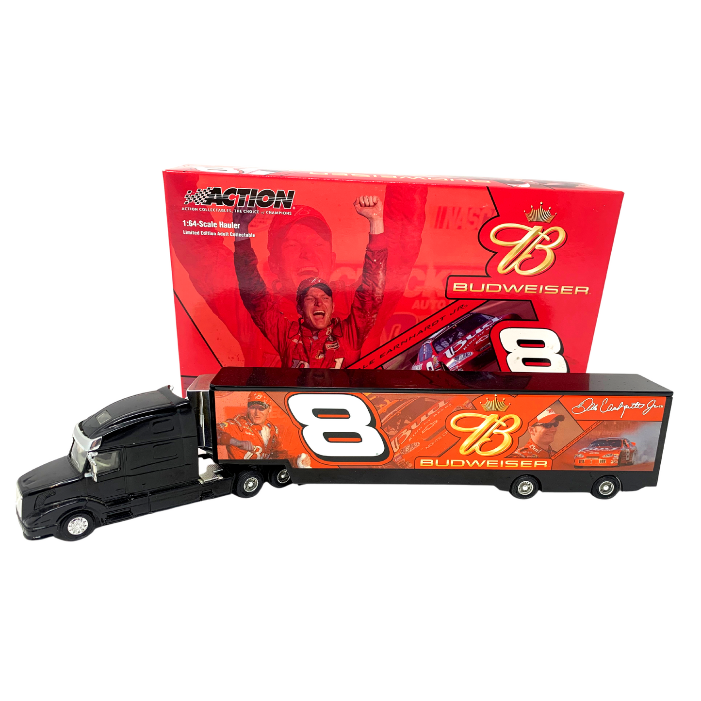 Action Nascar #8 Budweiser Dale Earnhardt Jr. Transport Hauler 1:64 Diecast