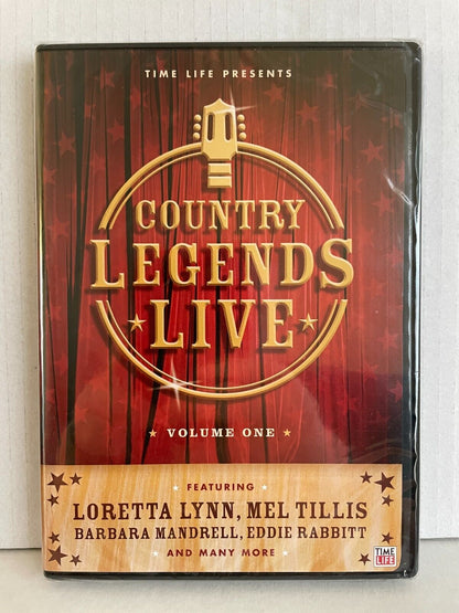 Country Legends Live Vol. 1 (DVD, 2005) Time Life Music Concert Sealed!!!