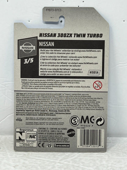 Hot Wheels Nissan 300ZX Twin Turbo JDM 1:64 Diecast White