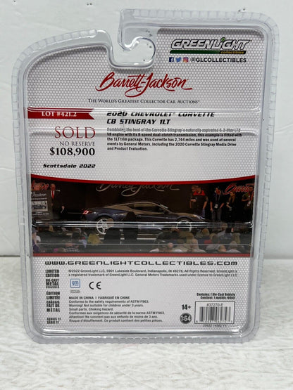 Greenlight Barrett-Jackson 2020 Chevrolet Corvette C8 Stingray 1LT 1:64 Diecast