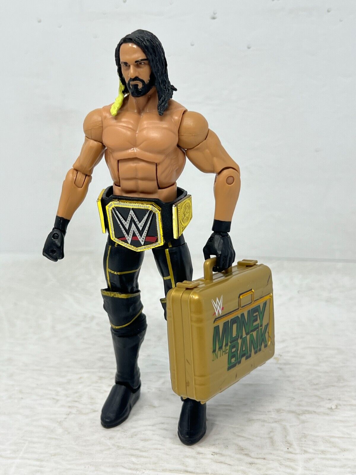 WWE Elite Collection Then Now Forever Seth Rollins Exclusive Money in the Bank