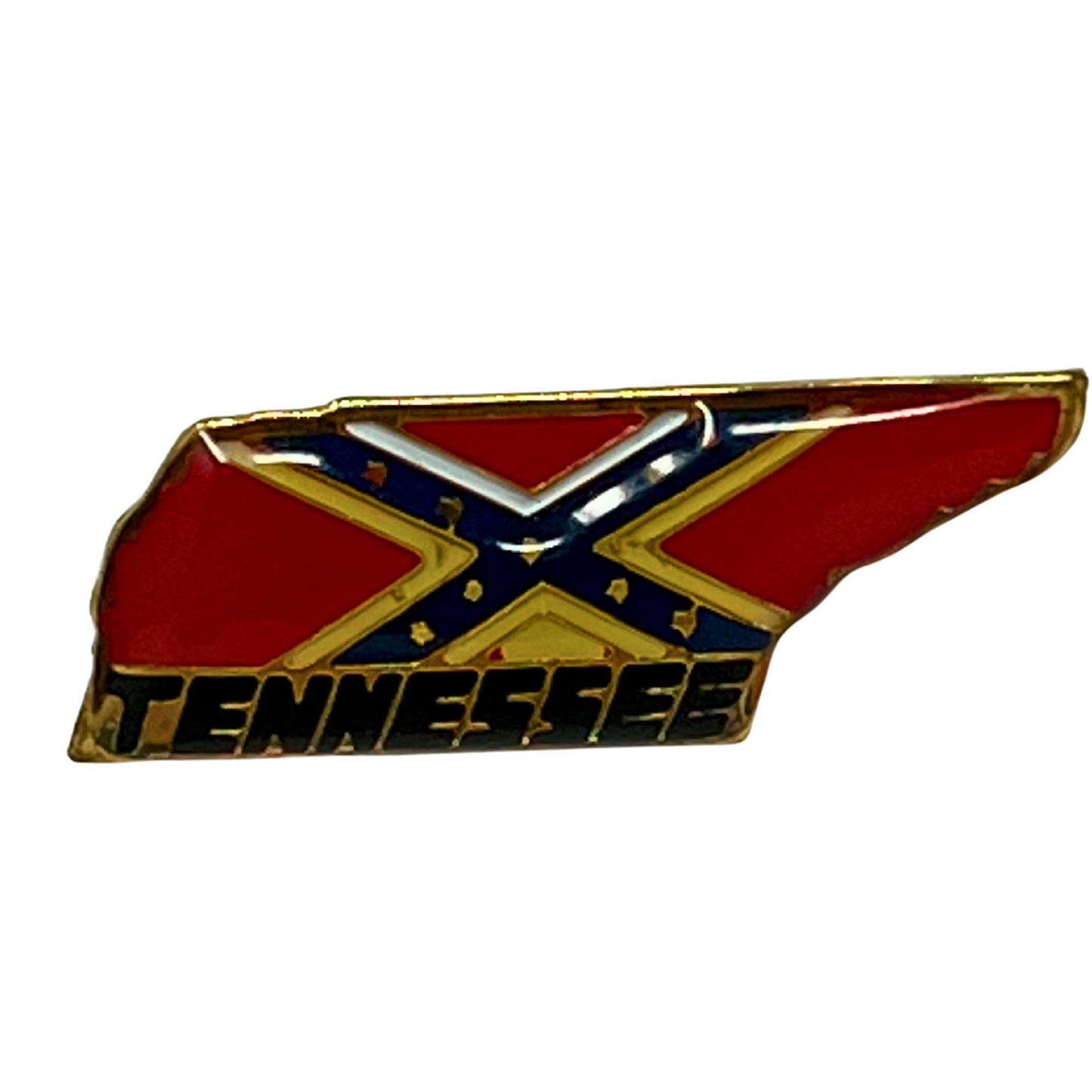 Tennessee State Map Cities & States Lapel Pin P1