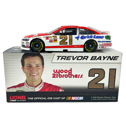 Lionel Nascar #21 Trevor Bayne Motorcraft Quicklane 2013 Ford Fusion 124 Diecast