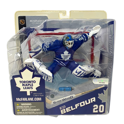 Mcfarlane NHL Ed Belfour Toronto Maple Leafs Chase Blue Jersey Series 8 Figure