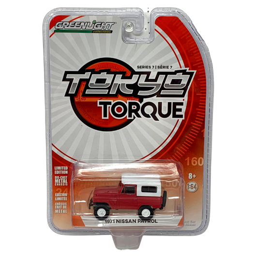 Greenlight Tokyo Torque Series 7 1971 Nissan Patrol 1:64 Diecast