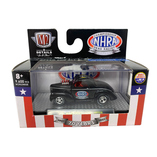 M2 Machines NHRA 1941 Willys Coupe WMTS16 1:64 Diecast