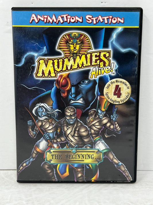 Mummies Alive The Beginning (DVD, 1998) Kids Cartoon Good Condition!!!