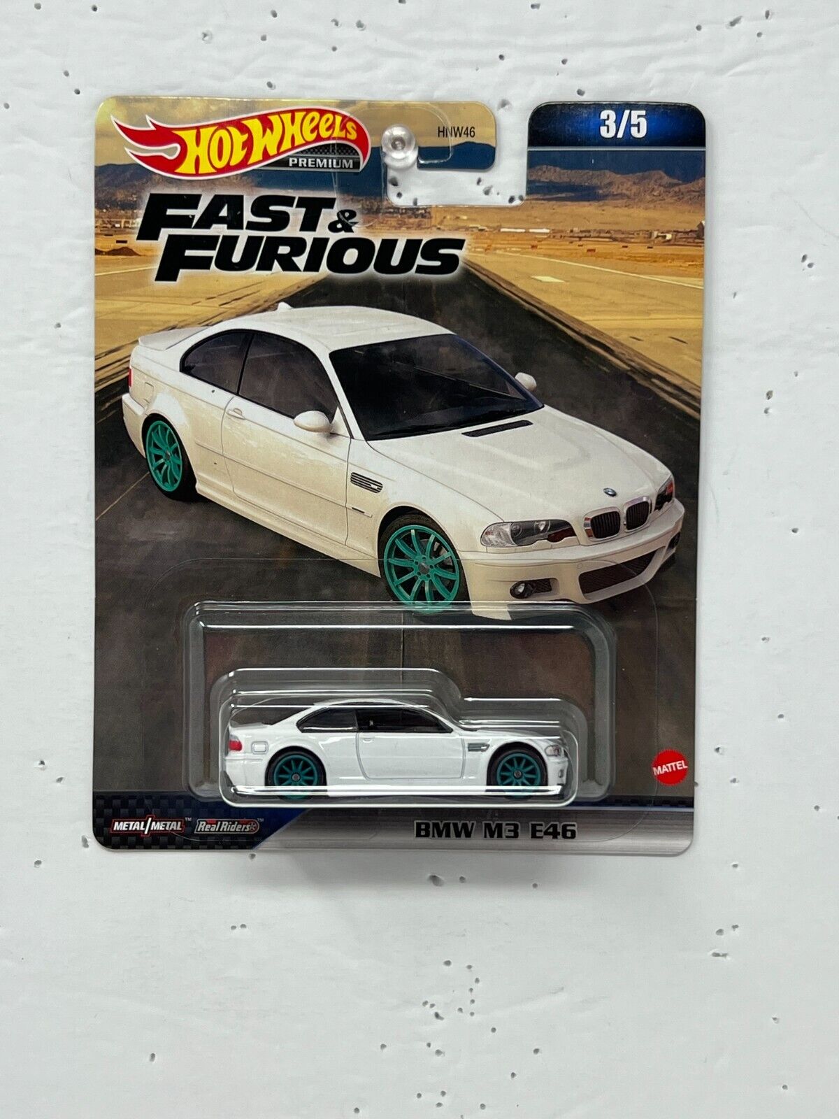 Hot Wheels Premium Fast & Furious BMW M3 E46 1:64 Diecast