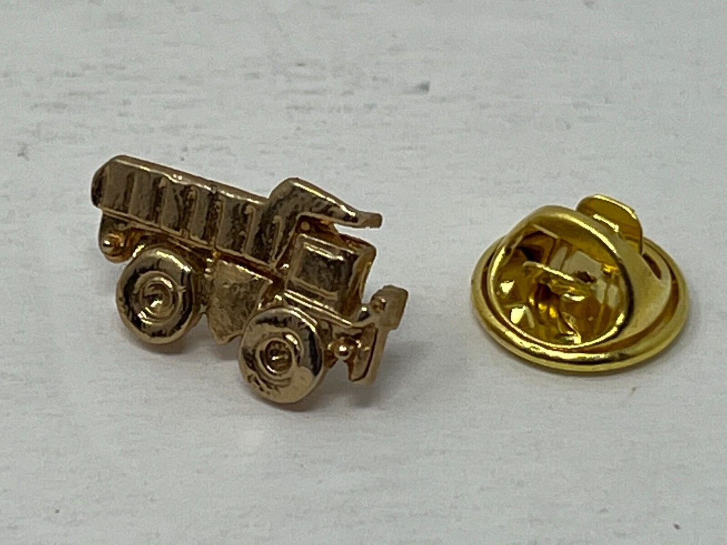 Dump Truck Semi Truck Lapel Pin