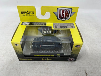 M2 Machines Auto-Shows 1953 VW Beetle Deluxe U.S.A. Model R55 1:64 Diecast