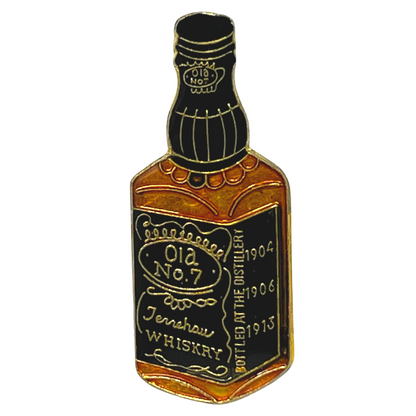 Jack Daniel's Tennessee Whiskey Bottle Beer & Liquor Lapel Pin