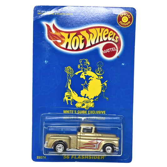 Hot Wheels White's Guide Exclusive '56 Flashsider Special Edition Truck 1:64 Diecast
