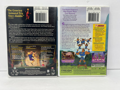 Disney The Emperor's New Groove 1 & 2 (DVD) Collection Lot Good Condition!!!