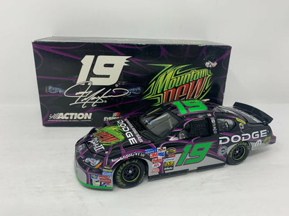 Action Nascar #19 Jeremy Mayfield Mountain Dew Pitch Black Charger 1:24 Diecast