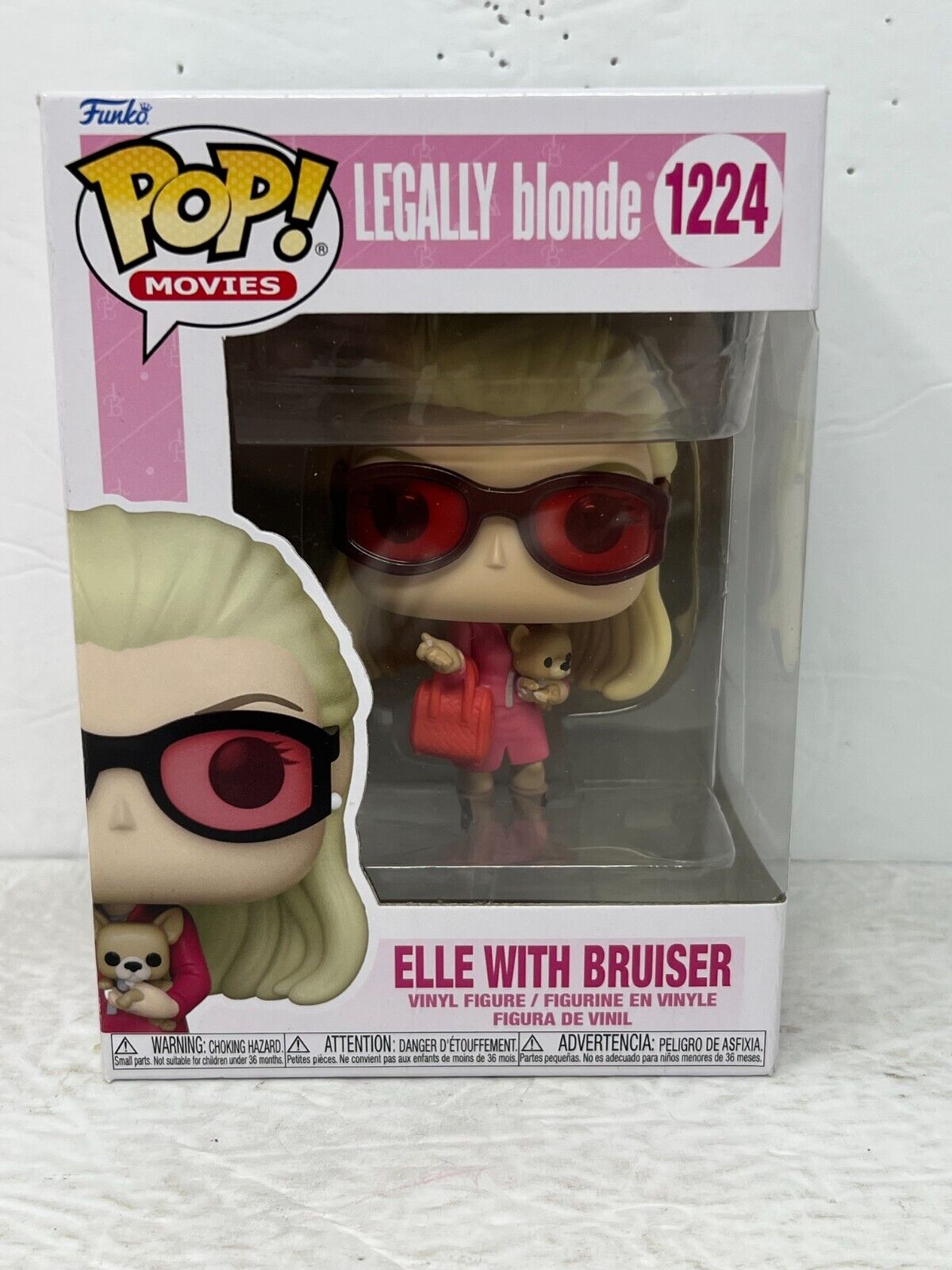 Funko Pop! Movies Legally Blonde #1224 Elle with Bruiser Vinyl Figure