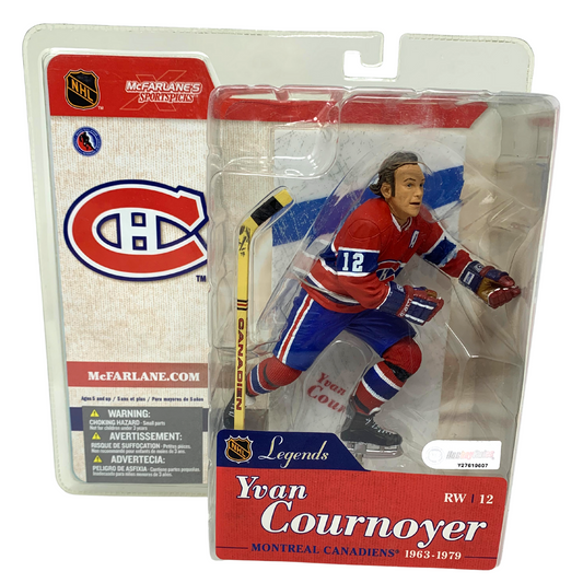 Mcfarlane NHL Yvan Cournoyer Montreal Canadiens Legends Series 1 Figure