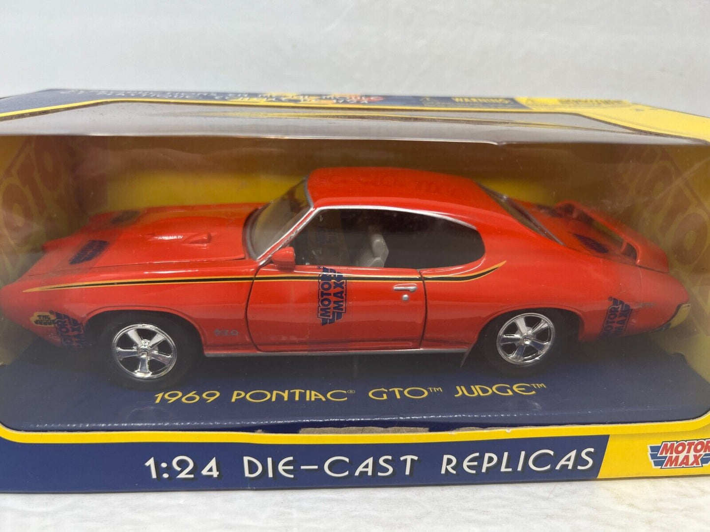 Motormax 1969 Pontiac GTO Judge 1:24 Diecast