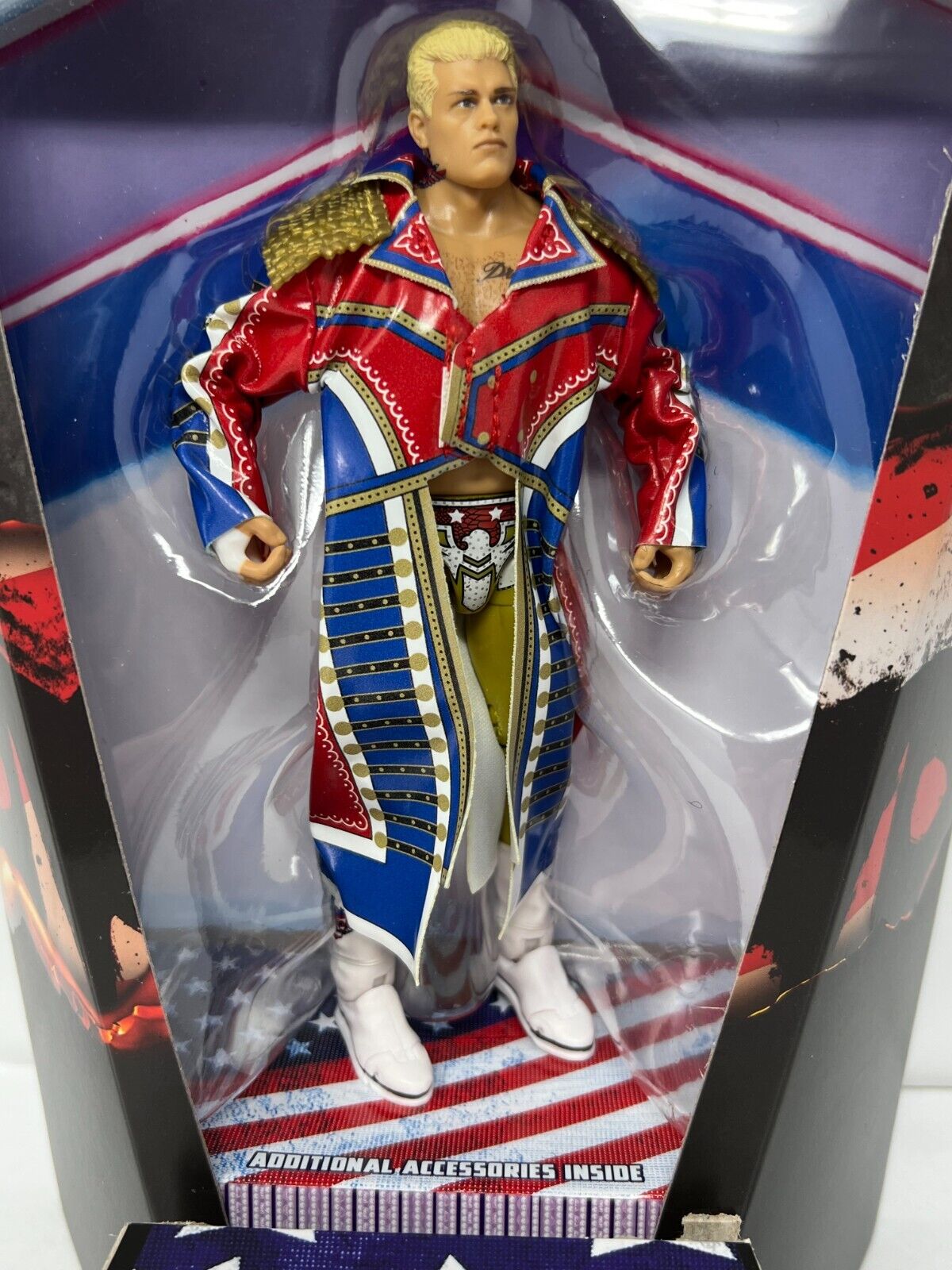 WWE Cody Rhodes Ultimate Edition American Nightmare Mattel Action Figure Mattel Toys