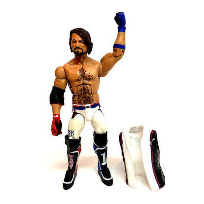 WWE AJ Styles Elite Collection Network Spotlight Wrestling Action Figure