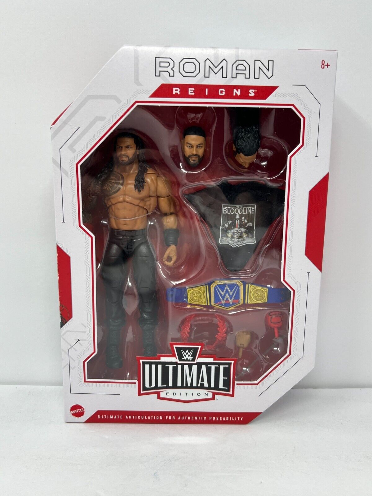 WWE Roman Reigns Ultimate Edition Mattel Action Figure Universal Champion Mattel Toys