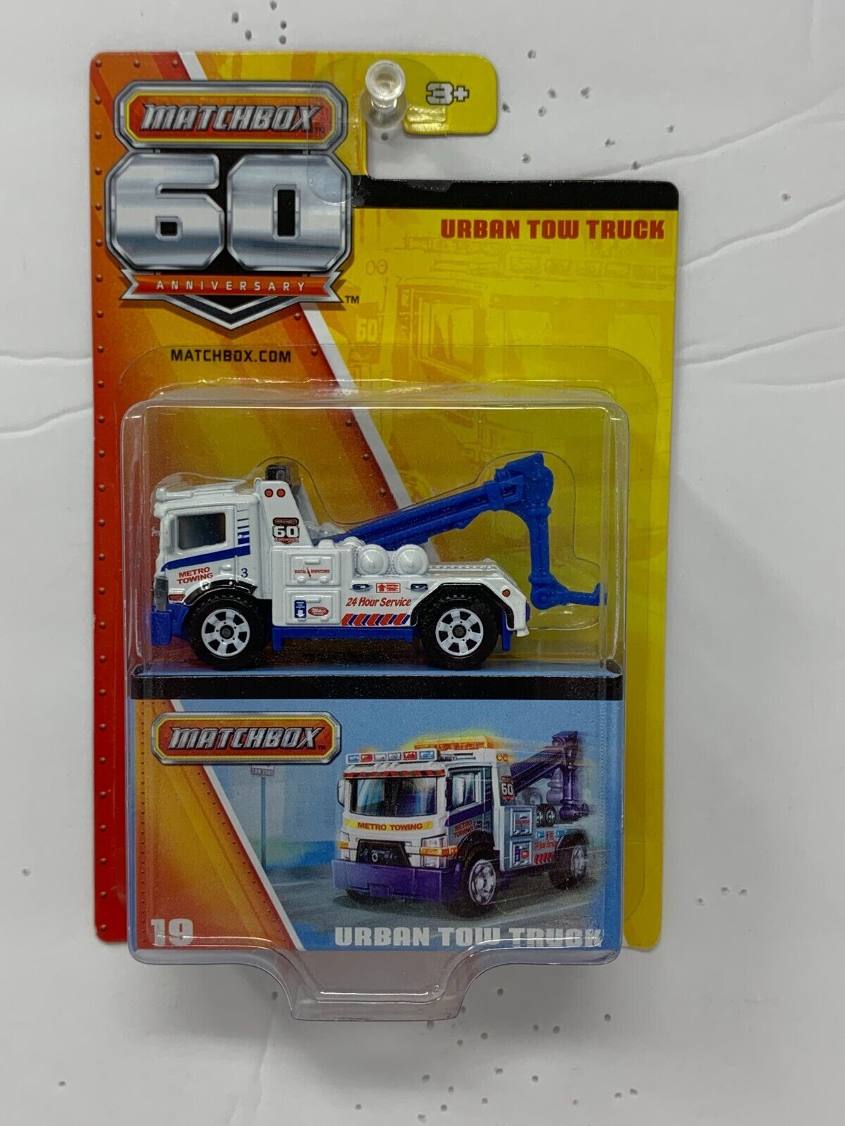 Matchbox 60th Anniversary Urban Tow Truck 1:64 Diecast