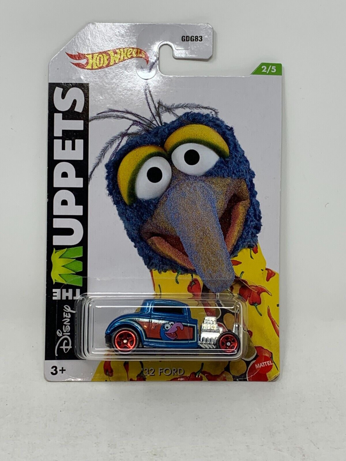 Hot Wheels Disney The Muppets Complete Set of 5 Cars 1:64 Diecast